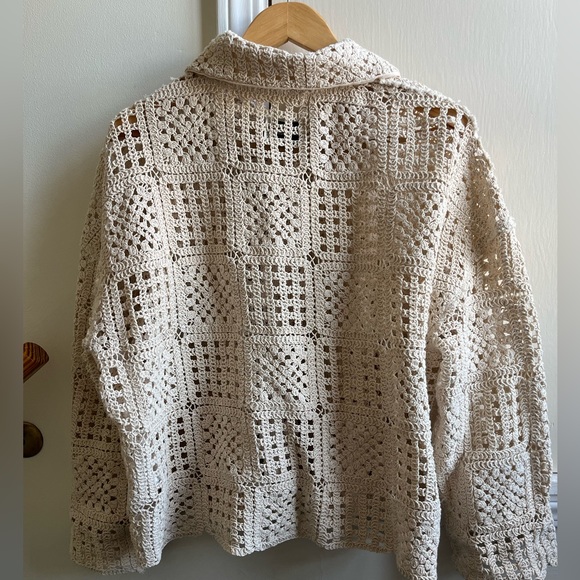 Sold / Holzweiler Bridget crochet jacket in ecru - Picture 11 of 13